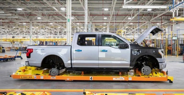 Planta de producción de la Ford F-150 Lightning