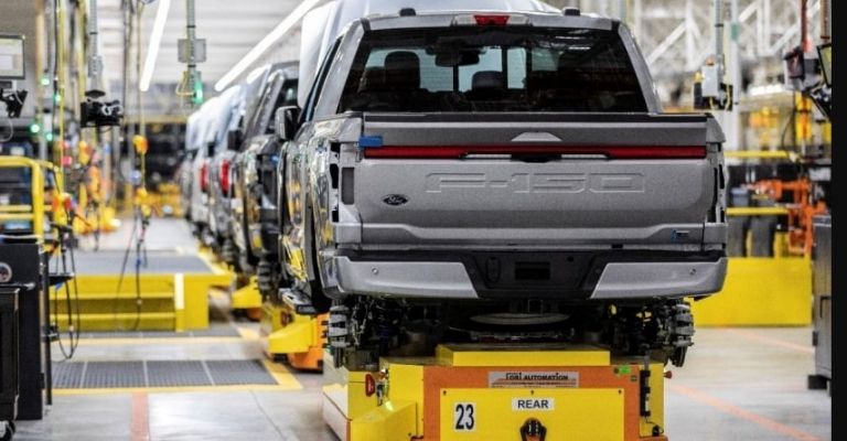 Producción de la Ford F-150 Lightning