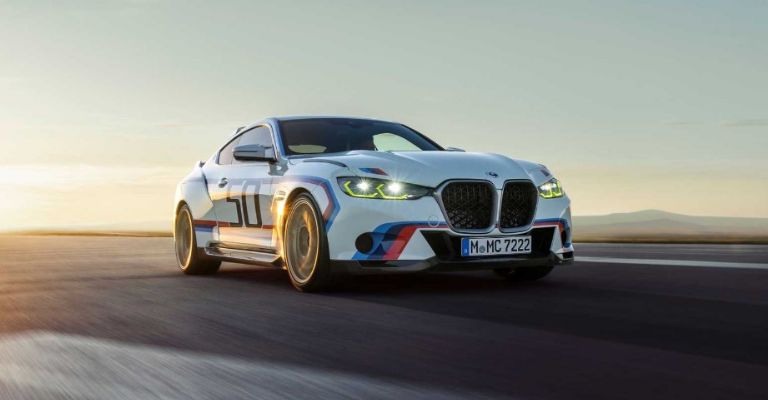 Diseño exterior del BMW 3.0 CSL Hommage