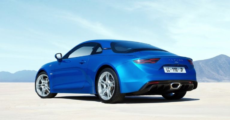 Diseño exterior del Alpine A110