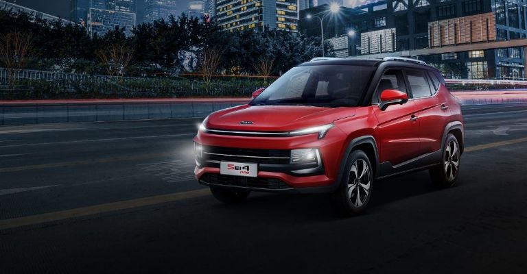 Diseño exterior de la JAC Sei4 Pro 2023