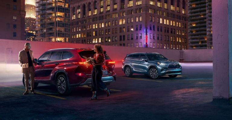 Motor de la Toyota Highlander Hybrid 2023