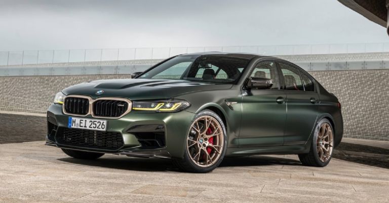 Diseño exteiror del BMW M5 CS