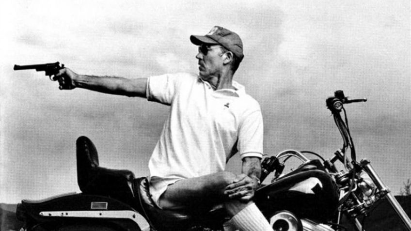 Hunter S. Thompson y su amor por las motocicletas
