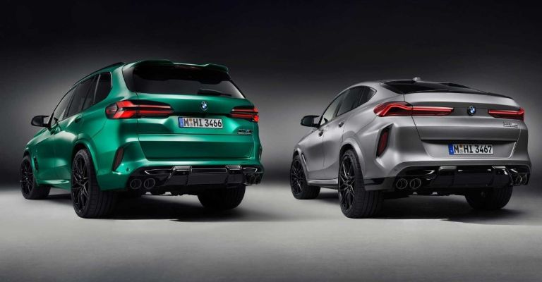 Diseño exterior de las BMW X M Competition