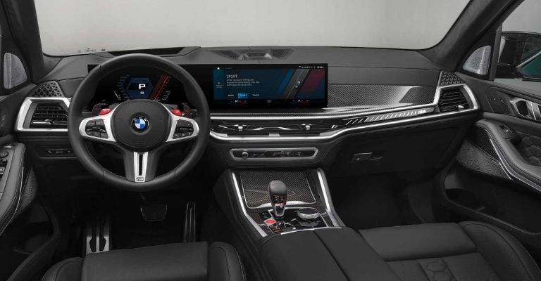 Interior de las BMW X M Competition