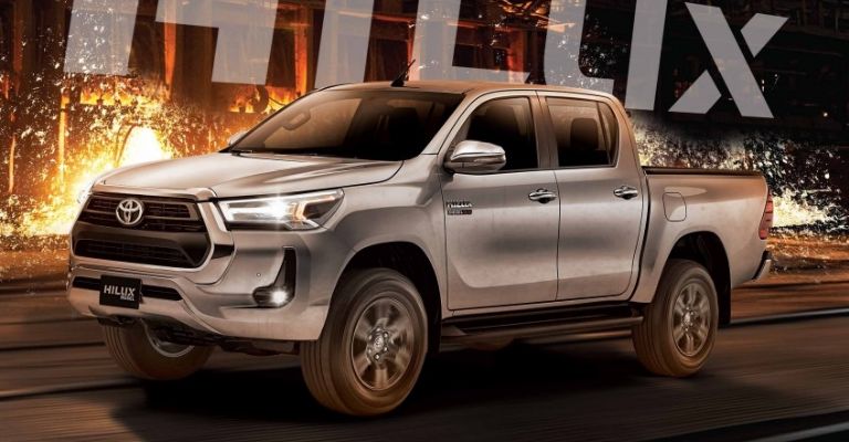 Exterior de la Toyota Hilux 2023