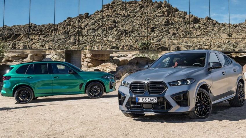BMW X5 y X6 M Competition 2024, las SUV deportivas estrenan un V8 twin turbo con micro hibridación