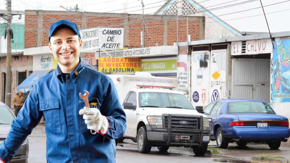 De cuánto es la multa por reparar un vehículo en la vía pública.