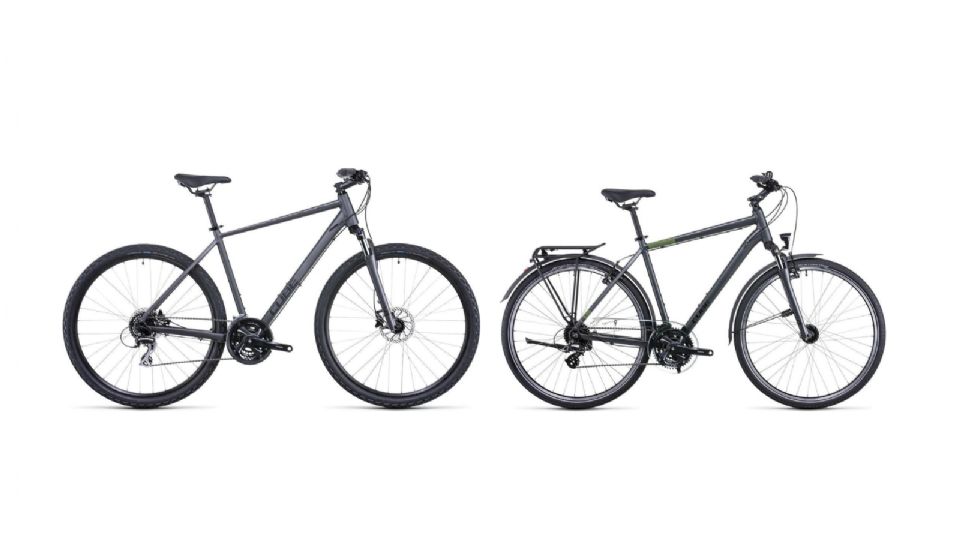 Las bicicletas urbanas CUBE Nature y CUBE Touring.