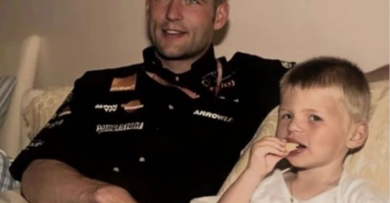 Max Verstappen con su padre Jos Verstappen