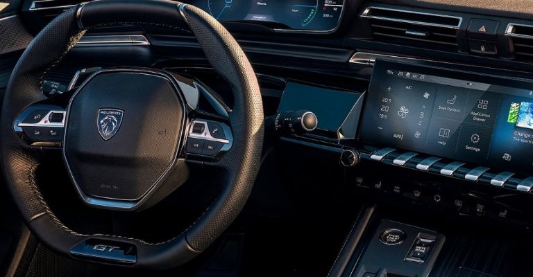 Interior del Peugeot 508 2023