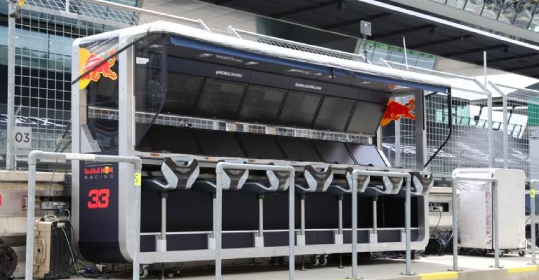 Pit Wall de Red Bull