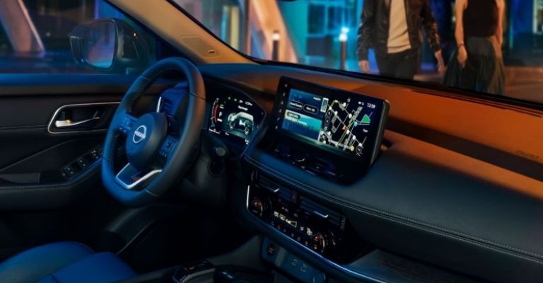 Interior de la Nissan X-Trail e-Power 2023