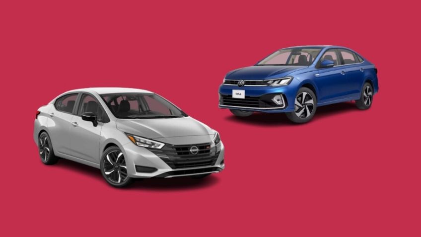 Nissan Versa vs Volkswagen Virtus, ¿cuál es el mejor sedán subcompacto barato?