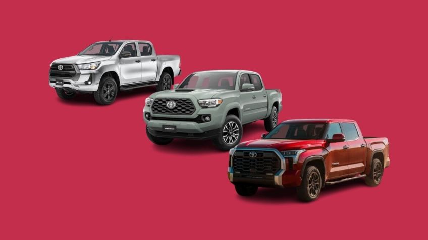 ¿Qué pick-ups tiene Toyota?