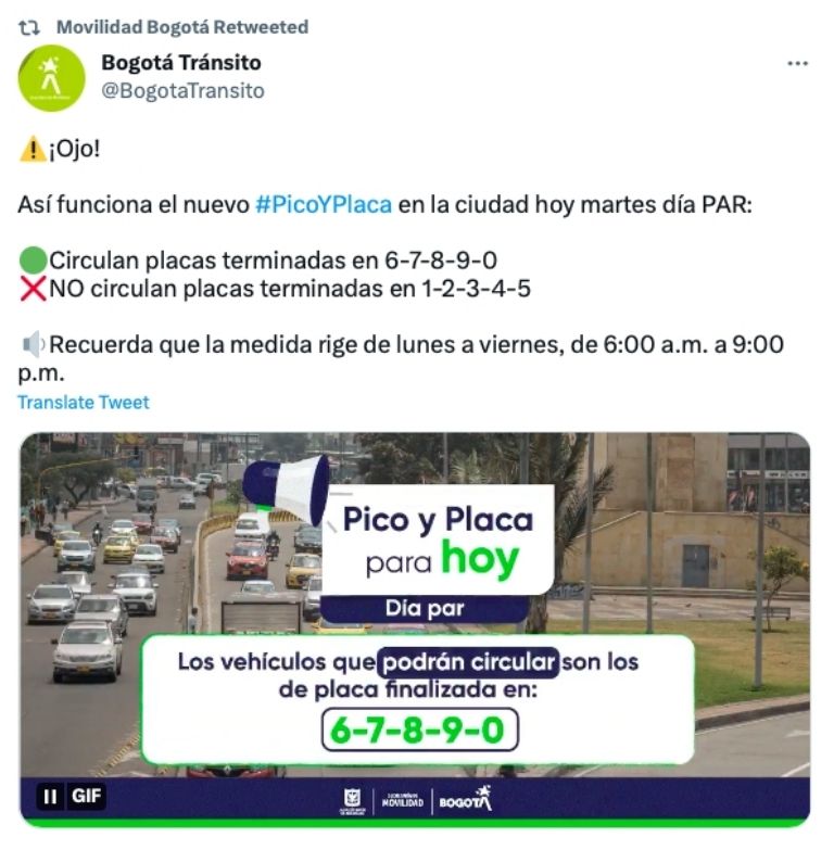 Pico y Placa Solidario