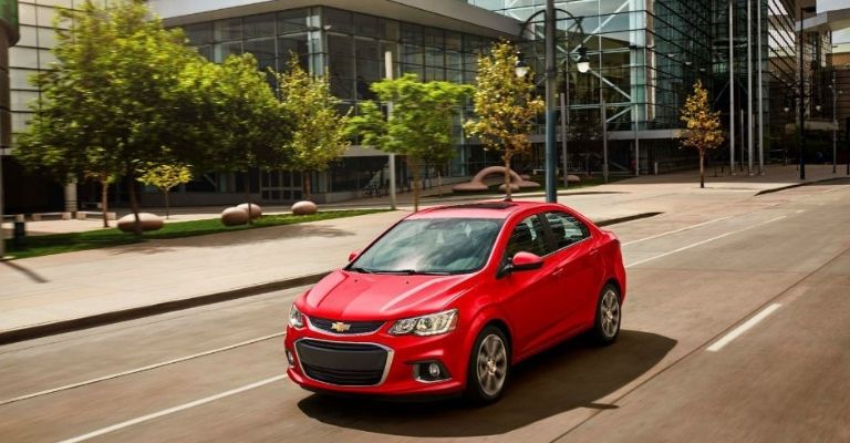 Exterior del Chevrolet Sonic usado