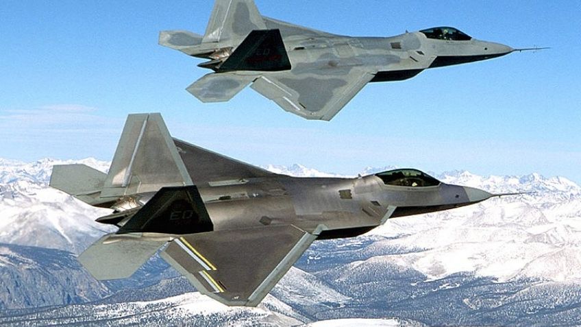 F-22: Los aviones utilizados para derribar los objetos voladores no identidicados en Estados Unidos