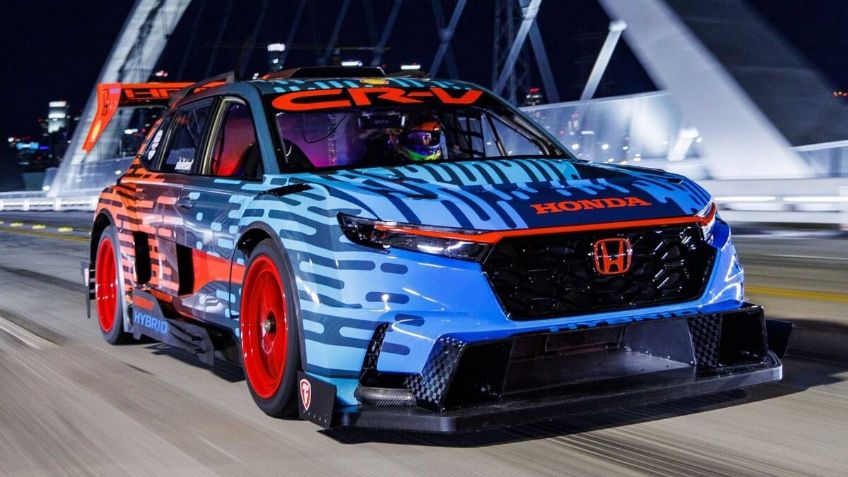 VIDEO: Escucha cómo suena la Honda CR-V Hybrid Racer con 800 caballos de fuerza y motor de IndyCar