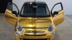Fiat 500 Paco Rabanne: El auto dorado que disparó las ventas de la firma de moda en Italia