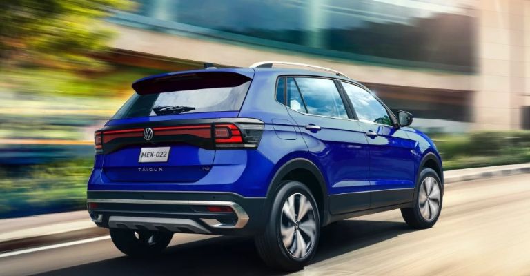 Diseño exterior de la Volkswagen Taigun 2023
