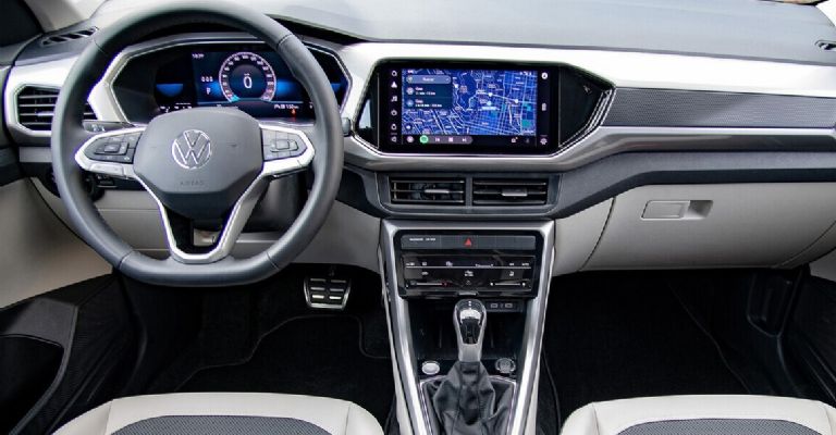 Interior de la Volkswagen Taigun 2023