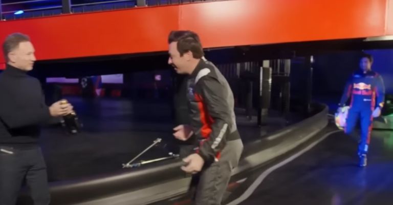 Jimmy Fallon Checo Pérez