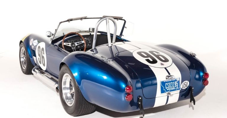 Diseño exterior del Shelby Cobra 427
