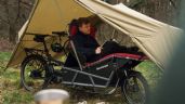 SpaceCamper Bike: La bicicleta eléctrica de carga para dormir, trabajar y cocinar sobre dos ruedas