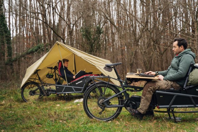 SpaceCamper, Camping, Casas móviles, Visión ecológica, Movilidad alternativa, Campers, Aventura, Naturaleza, Bicicleta eléctrica de carga, Bici Camping, SpaceCamper Bike, Medio de transporte, Vehículo universal, Vacaciones, Nómadas digitales, Viajeros en bicicleta