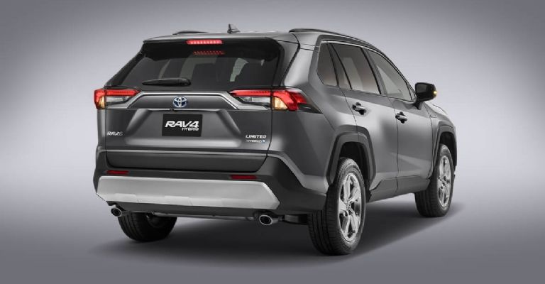 Diseño exterior de la Toyota RAV4 Hybrid 2023