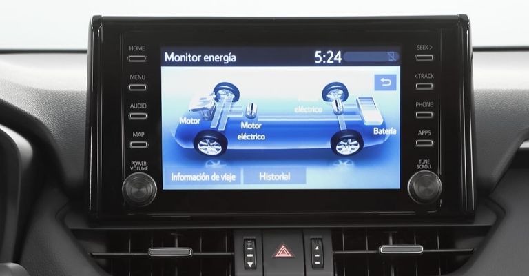 Motor de la Toyota RAV4 Hybrid 2023