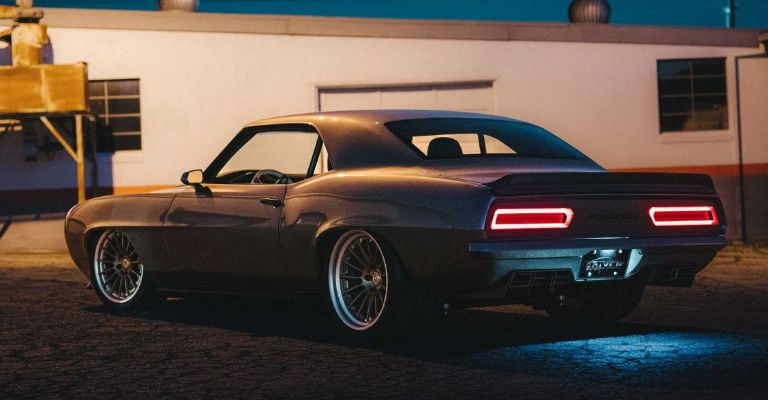 Diseño exterior del Chevrolet Camaro 1969