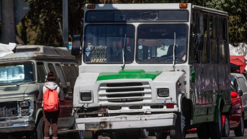 SEMOVI inicia revisión de microbuses viejos en la CDMX; así puedes agendar tu cita