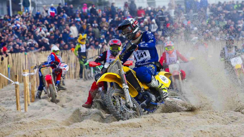 VIDEO: El motociclista Tom Maurizi atropelló a otro en la competencia Enduropale du Touquet