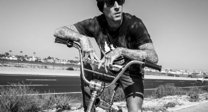 Travis Barker de Blink 182 y su gran gusto por las bicicletas BMX