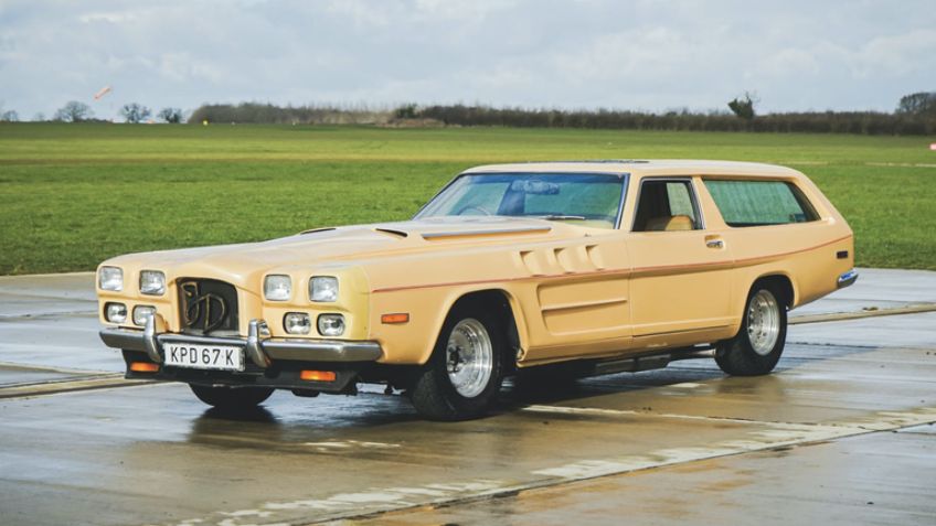 La Bestia: Subastan este automóvil que tiene el motor aeronáutico Roll-Royce Merlin V12