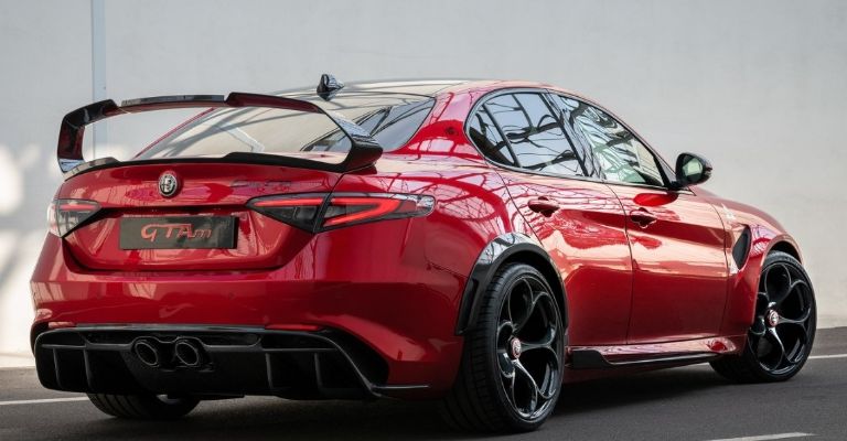 Exterior del Alfa Romeo Giulia GTAm