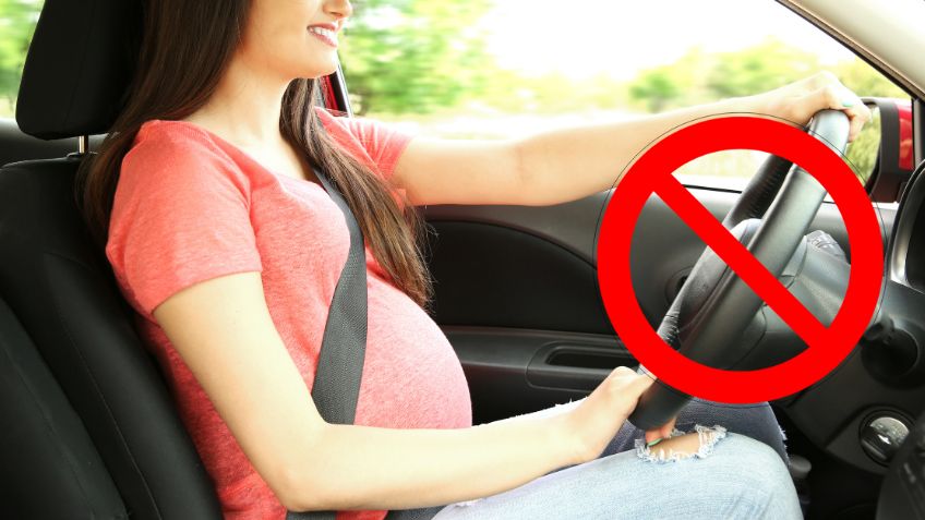 5 tips de conducción durante el embarazo