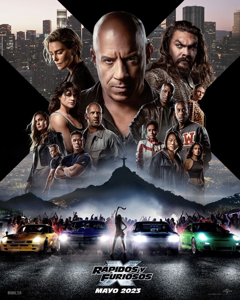 Fast X, Fast and Furious 10, Rápidos y furiosos 10, Fast and Furious, Rapidos y furiosos, Dominic Toretto, Autos, Automóviles, Película, Película de acción