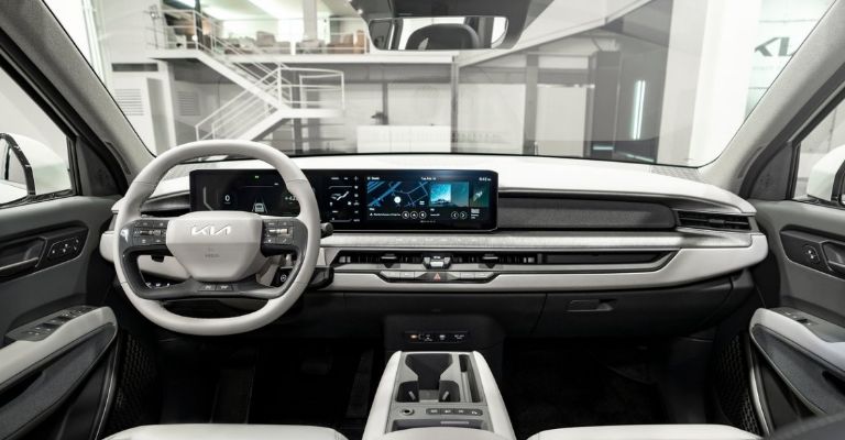 Interior de la Kia EV9 2024