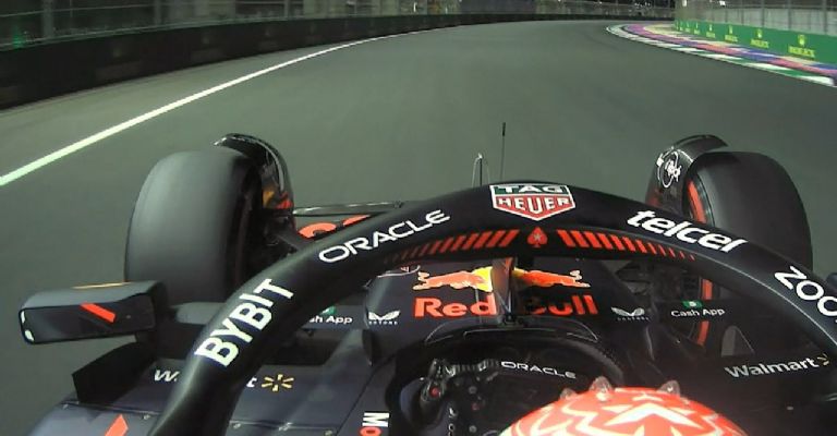 Max Verstappen en el GP de Arabia Saudita 2023