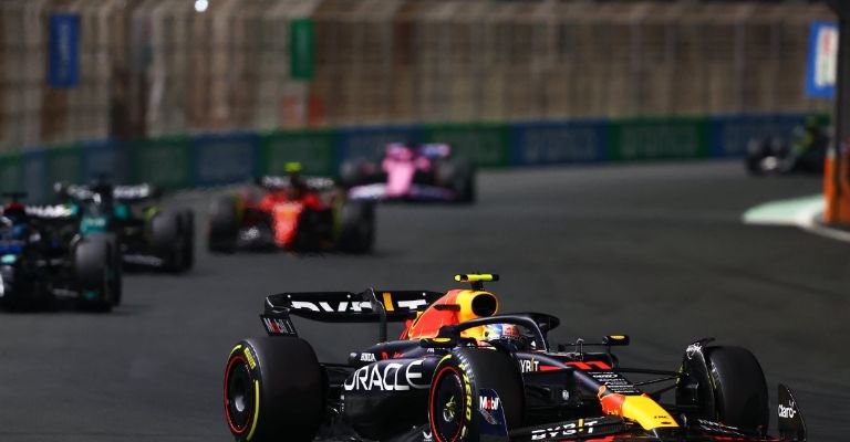 Podios de Checo Pérez