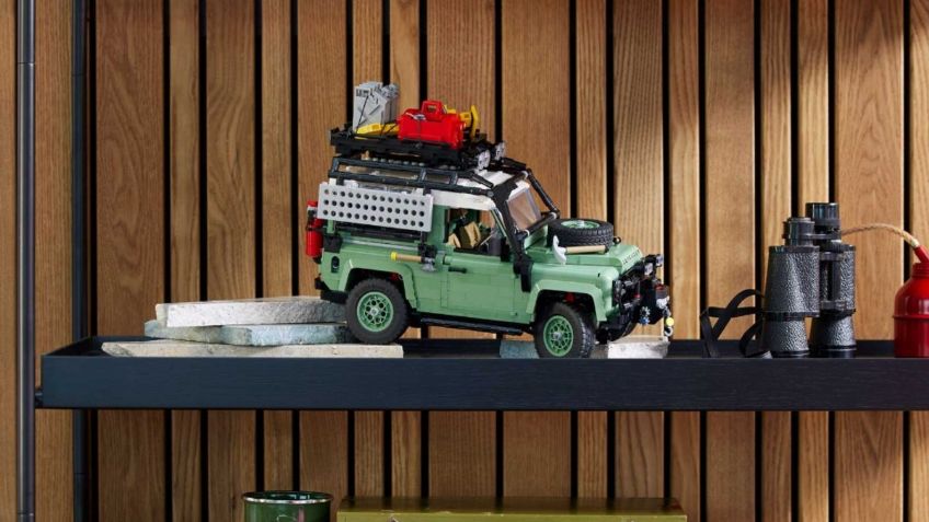 Lego revela a la Land Rover Classic Defender 90 a escala y con más de 2,300 piezas