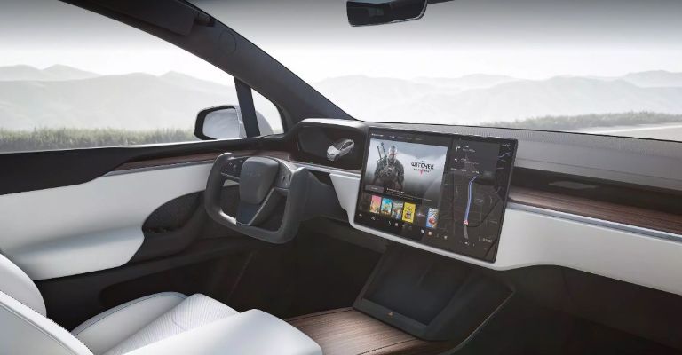 Interior de la Tesla Model X