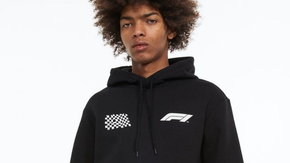 Conoce la sudadera que H&M hizo en colaboración con la F1.