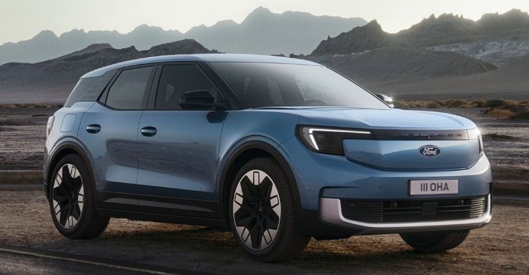 Exterior de la Ford Explorer EV