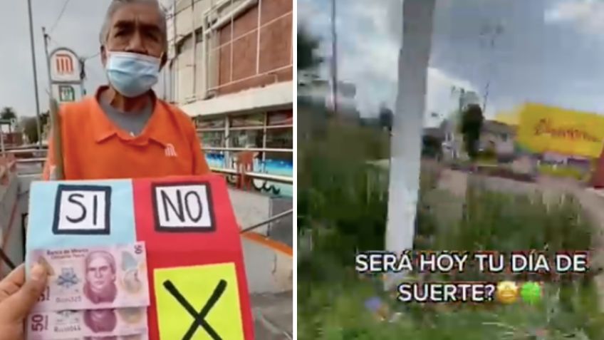 ¿En dónde lo esconde? Conoce a Diamante Guillen, el influencer que regala dinero en el Metro