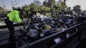 La Bestia y sus operativos contra las motos irregulares en la CDMX